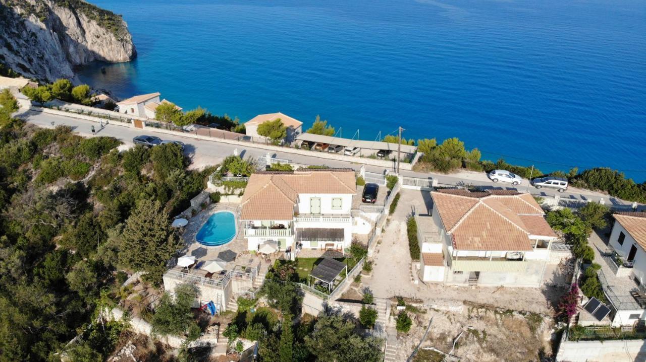 Vila Deep Blue-Apartment Selana Sea View Áyios Nikítas Esterno foto
